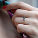 18KT MONTANA SAPPHIRE RING