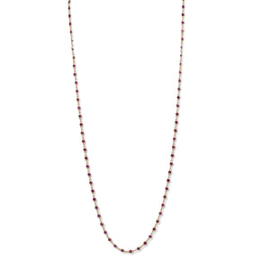 18KT YELLOW GOLD & RUBY DIAMOND-BY-THE-YARD