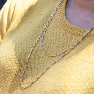 14KT SMALL ROPE CHAIN