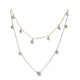 18KT/PLATINUM DANGLING DIAMOND-BY-THE-YARD