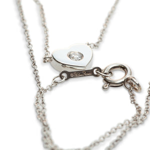 TIFFANY & CO. SILVER & DIAMOND NECKLACE
