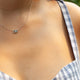 TIFFANY & CO. SILVER & DIAMOND NECKLACE
