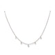 18KT DANGLING DIAMOND NECKLACE