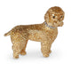 18KT YELLOW GOLD & DIAMOND TIFFANY & C0 POODLE PIN/BROOCH