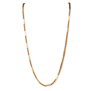 24KT VINTAGE CHINESE BAHT STYLE CHAIN