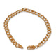 VINTAGE 14KT YELLOW GOLD CURBLINK BRACELET