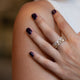 14KT YELLOW GOLD ETERNITY BAND RING