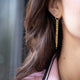 14KT YELLOW GOLD DANGLE EARRINGS