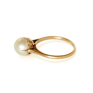 VINTAGE MIKIMOTO CULTURED PEARL RING