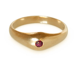 VINTAGE 18KT RUBY RING