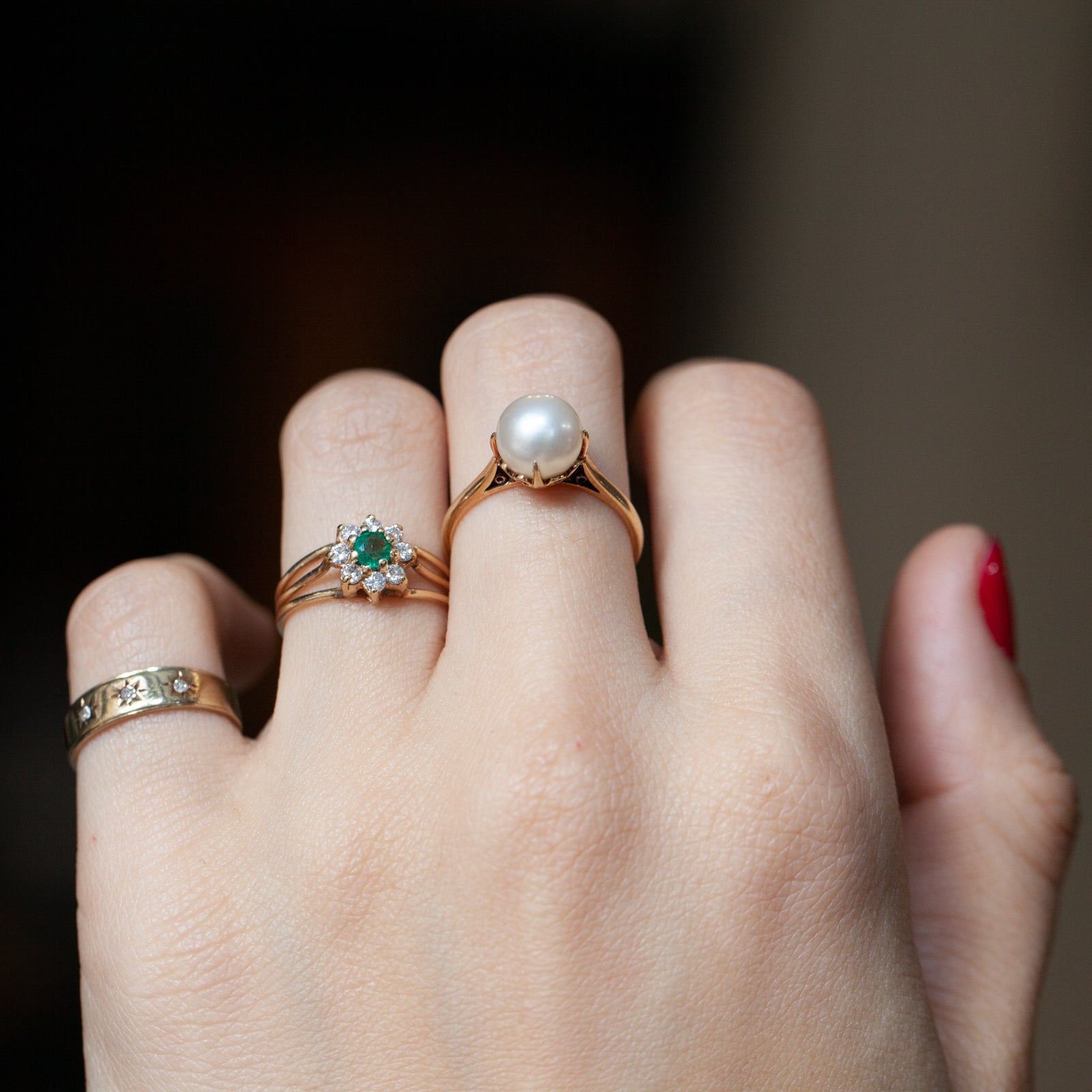 of pearl ring