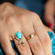 VINTAGE 18KT RUBY RING