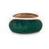 Vintage Malachite Saddle Ring