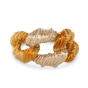 18KT WHITE & YELLOW GOLD TIFFANY & COMPANY RING