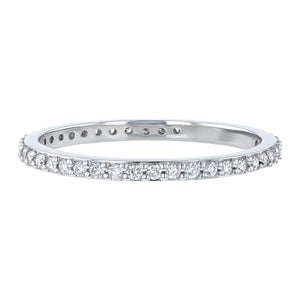 14KT DIAMOND ETERNITY BANDS WITH .33CTS