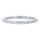 14KT DIAMOND ETERNITY BANDS WITH .33CTS